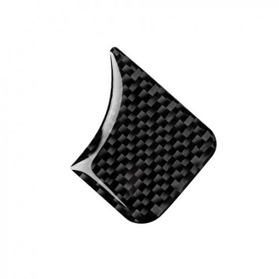 Carbon Fiber Headlight Button Cover Trim For Mercedes Benz CLA GLA GLE W204-i W