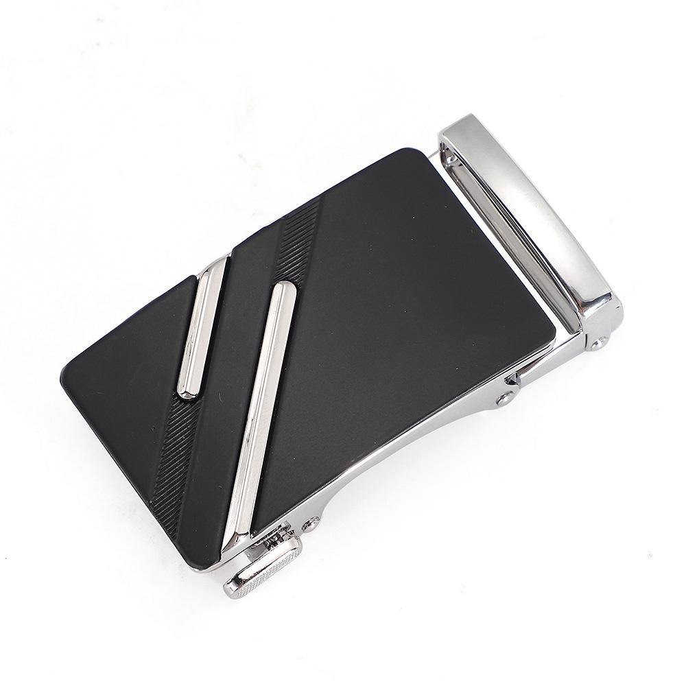 Men's Automatic Alloy Belt Buckle Clasp, 3.5cm
