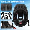 Detachable Full Face Helmet Children Sports Safety Bike Helmet Protective Gear for Cycling Skateboarding Roller Skating Scooter