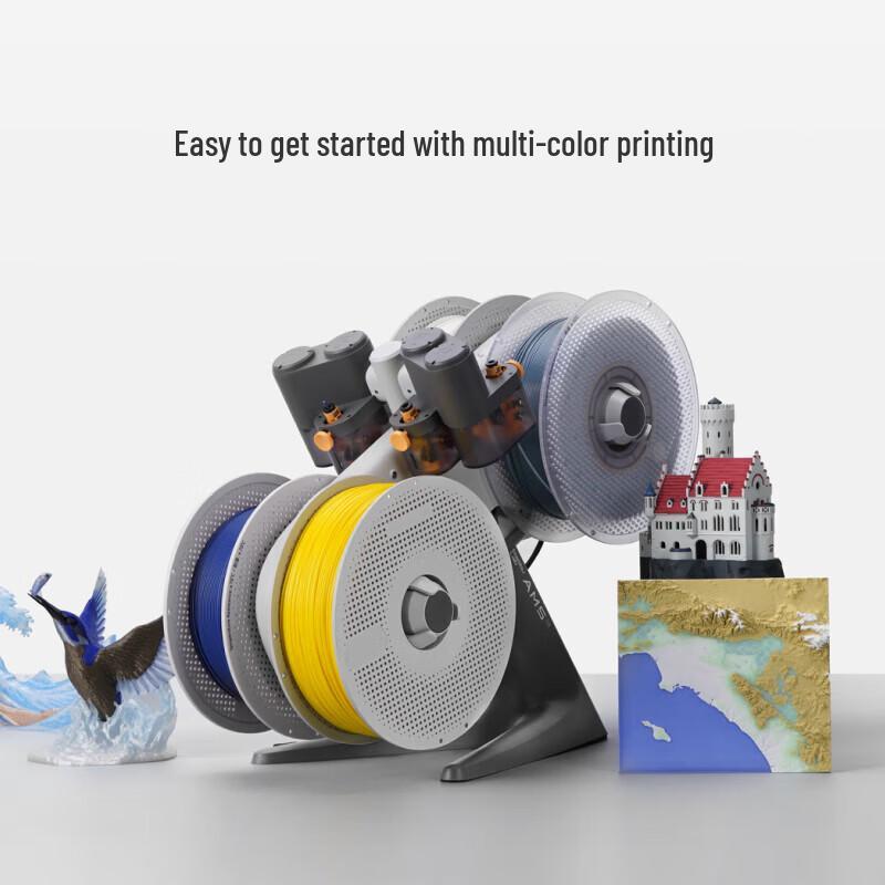 Bambu Lab A1 Combo Multi-Color 3D Printer