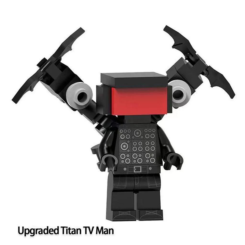 Super TV Man Monitoring Man Zestaw Klocków do Zbudowania Zabawki