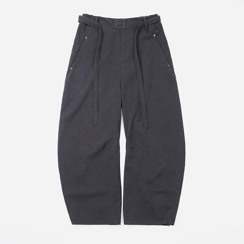 

Korean BCBAC Retro Red Casual Unisex Straight-Leg Pants for Kids S