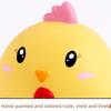 Vinyl Pig Money Jar Little Yellow Chicken Coin Saving Box Decorative Chicken Vinyl Piggy Bank  Home