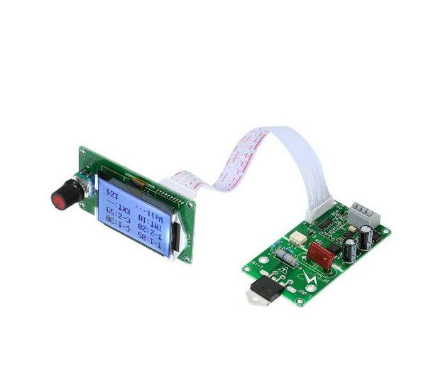LCD Display Digital Pulse Encoder Spot Welder & Transformer Controller Board, 100A/40A