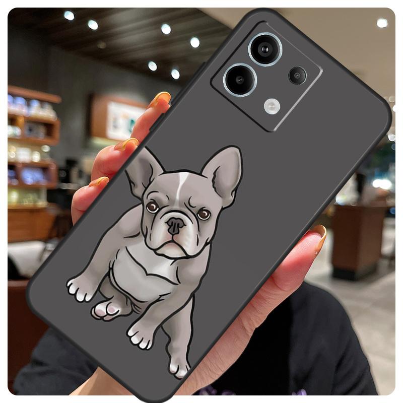 French Bulldog Dog Case For Xiaomi Redmi Note 14 10 11 12 13 15 Pro Plus Cover For Redmi 15 15C 14C 10C 12C 13C