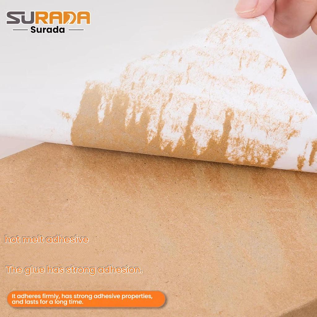 Surada A4/80 Self-Adhesive Printing Paper Divider, Inkjet Label Printing Sticker with Rounded Corners, 6 Pieces/sheet (96*93.33mm)