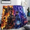 Resident Evil Print Flannel Blanket, Ultra Soft High Quality All Seasons Warm Throw, Home Decor Cozy Blanket, Perfect Christmas Gift