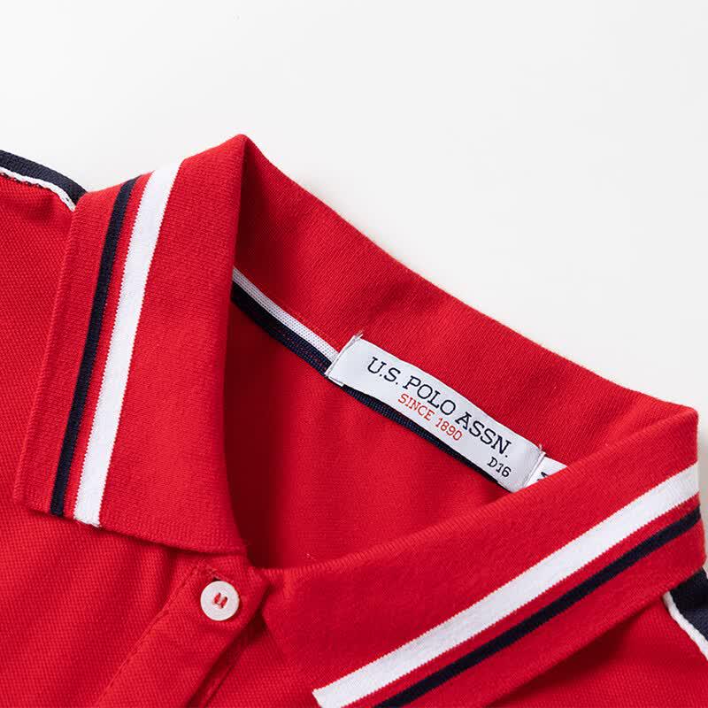 U.S. Polo Assn. Abito midi casual a polo da donna