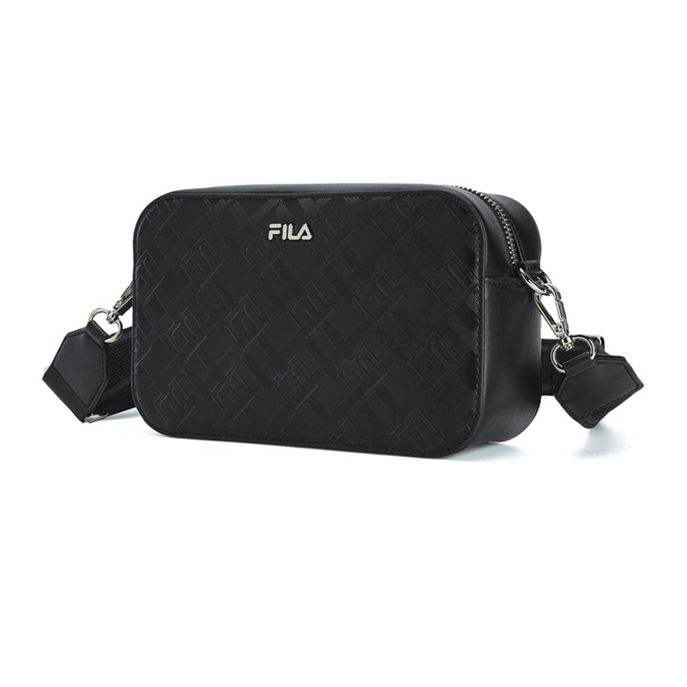 New FILA WHITE PU With Synthetic Leather Crossbody Bags Regular Women's Jet Black F13W543164FBK
