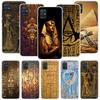 Egypt Nefertiti Anubis Ankh Pharaoh Phone Case For Samsung Galaxy A52 A32 A22 A12 A02S A50S A30S A51 A31 AA71 Note 20 Ultra 10 S