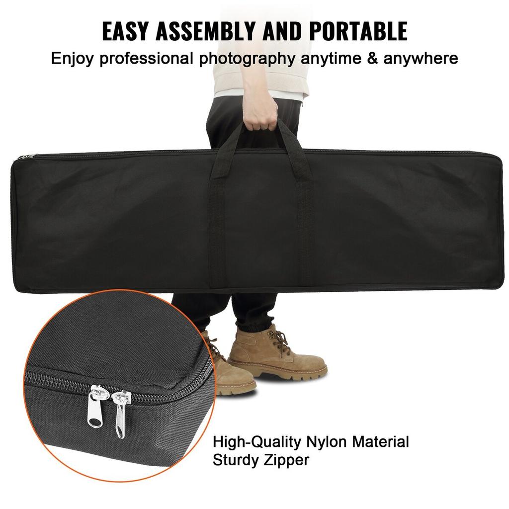10ft X 10ft Pipe and Drape Kit, Heavy Duty Backdrop Stand with Carbon Steel Base, Adjustable Backdrop Support with 6 Clamps and A Carry Bag for