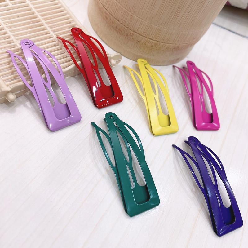 Colorful Hair Comb and Clip Set - 4.8cm BB Clips & Side Hair Accessories