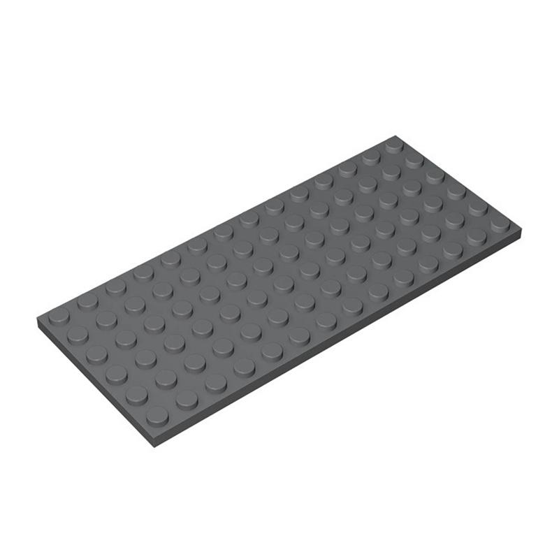 8PCS PLATE 6x16 Compatible with 3027 Plate Self-Locking Bricks Building Blocks Toys Accessories