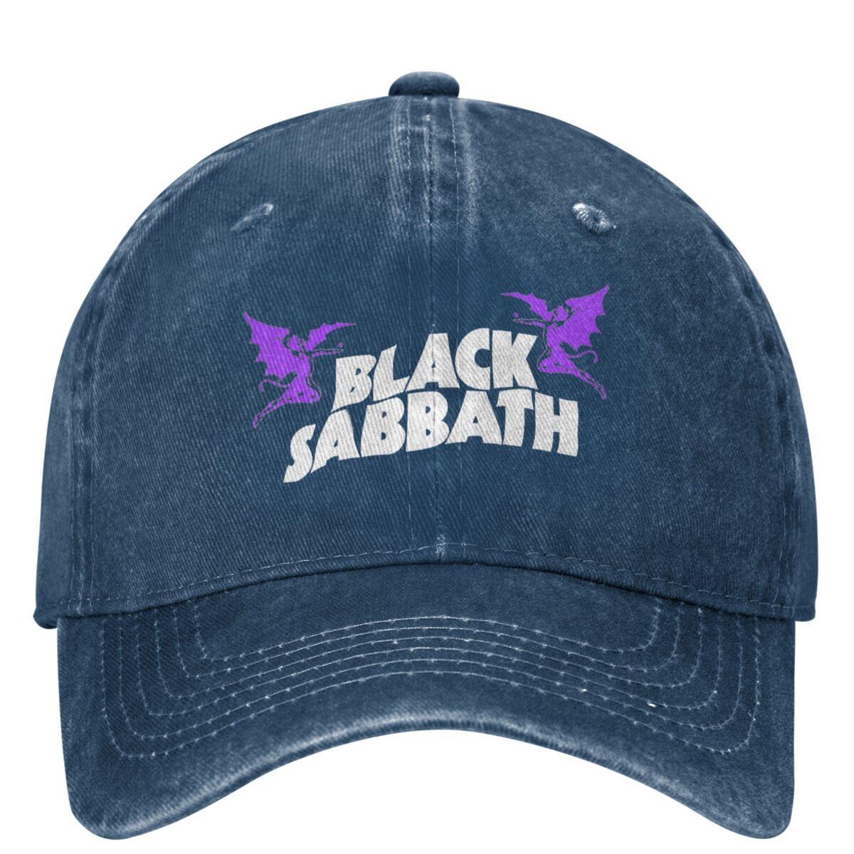 

Британська кепка для бейсболу Black Sabbaths Музичний гурт Рок Пара Жіноча Захист від сонця Кепка-тракер Літня Теніс Скейт Бейсбольні кепки One Size