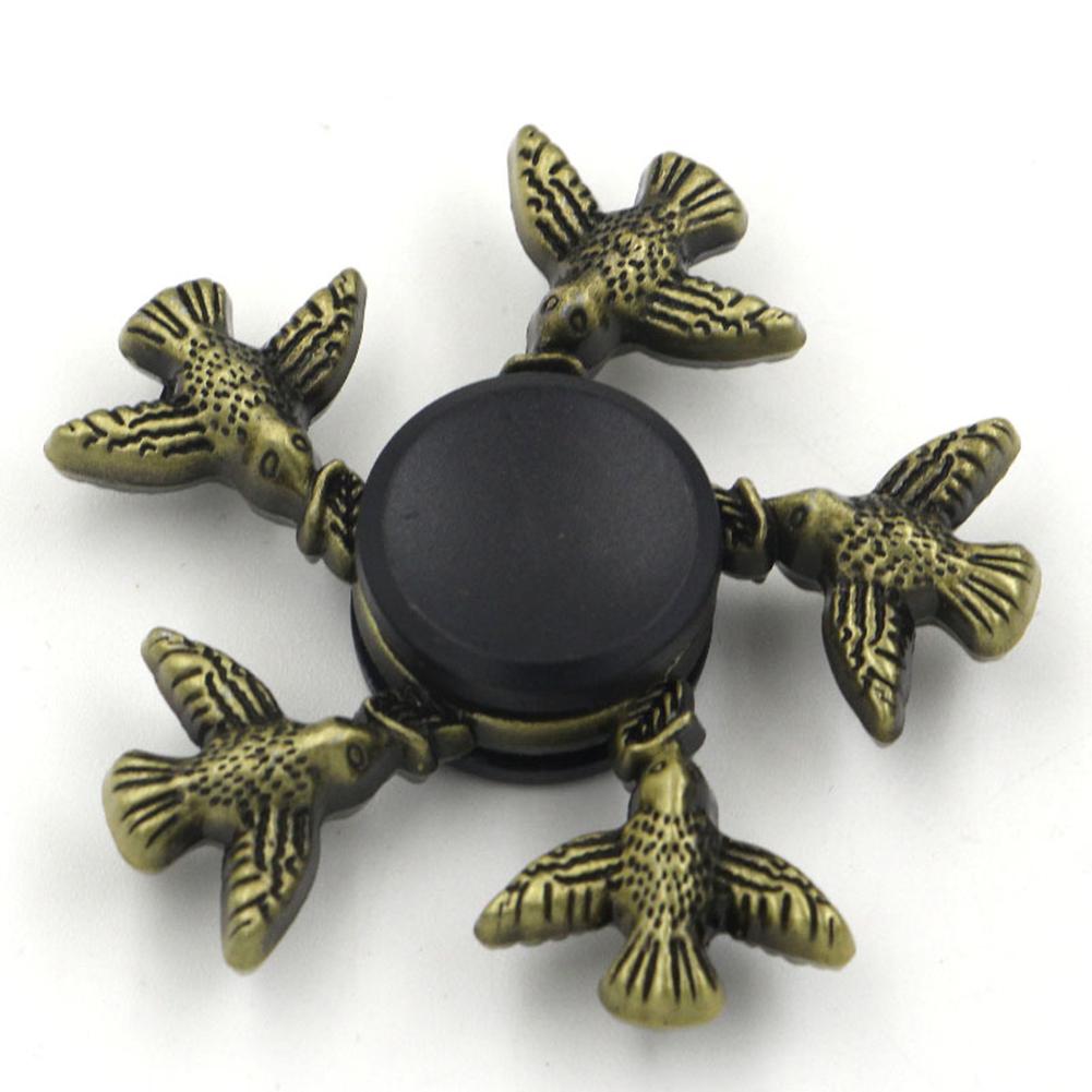 Alloy Fingertip Spinner Toy Creative Anti Anxiety Gift Fingertip Rotating Decompression Toy