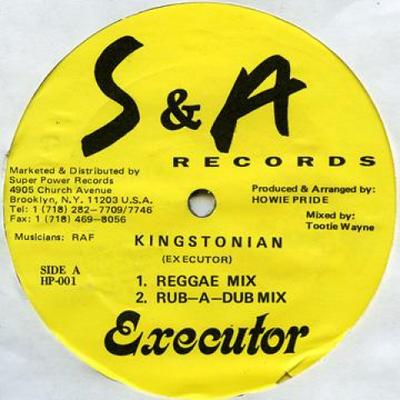 12inch Record RAF - Kingstonian (Reggae Mix); Rub A Dub S & A Records 1990 US Reggae, Ska & Dub