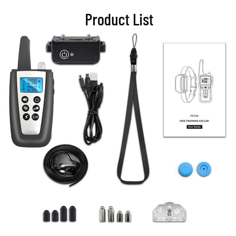Waterproof Smart Remote Dog Trainer - Multi-Mode Bark Control for Two Dogs