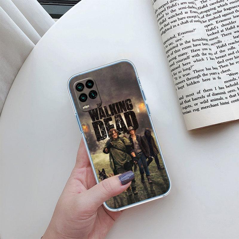 TWD Walking Dead Transparent Phone Case for Samsung Galaxy A04 A04S A14 A23 A34 A54 M23 M33 M52 M53
