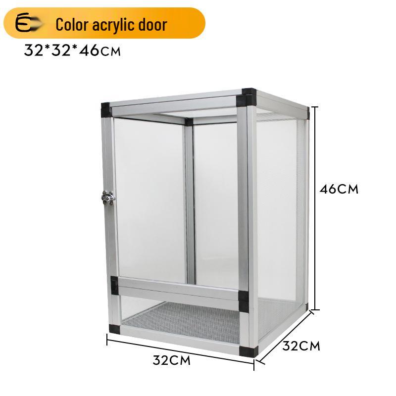 PAYI Aluminum Reptile Terrarium: Breathable & Disassemblable for Chameleons, Lizards, and Snakes