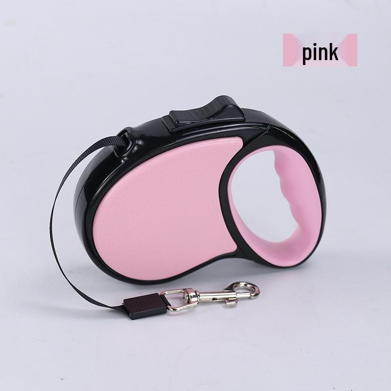 Spot Dog Automatic Retractable Leash - 3/5M Shock-Absorbing, Explosion-Proof for Small/Medium Breeds