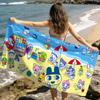 cute funny face t-tamagotchi kuchipatchi mametchi soft Dry Beach Towels Trip Towel swim Summer Holiday bathing Pool Camp Gift