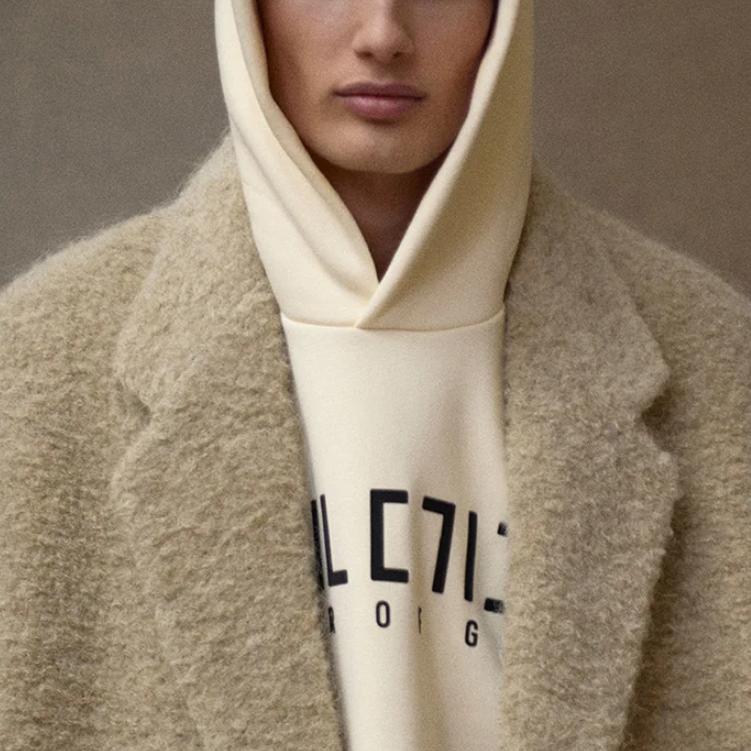 adidas Originals X Fear Of God Athletics Kollaboration SS25 Bequemer Sportlicher Hoodie Unisex Hoodies KC7303