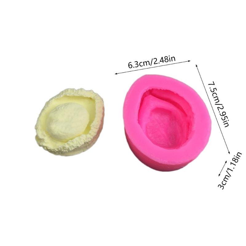 Fondant Molding Tool Flexible Silicone Cake and Cupcake Decorating Mold Cucumber/Abalone Shaped Dessert Making Mold