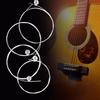 4Pcs Ukulele String Set Bright Sound Carbon High End Transparent Guitar Accessories