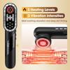 4 In 1 EMS Scalp Massage Comb Red Light Therapy Hair Growth Scalp Brush Liquid Applicator Vibration Face Lifting Beauty Massager