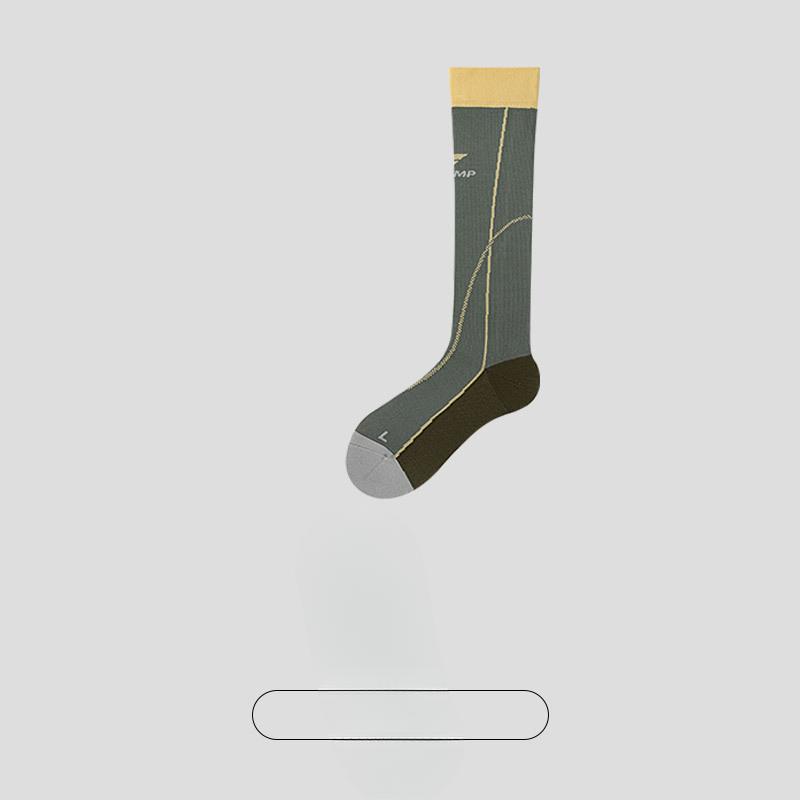 

Professional Yoga Socks, Women s Sports and Fitness Calf Socks, Line Elastic Pressure Socks, Slimming, Fashionable, Versatile and Casual 1 pair