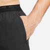 Nike Solid Color Brand Logo Split Hem Drawstring Shorts Men Shorts Black DM4761-010