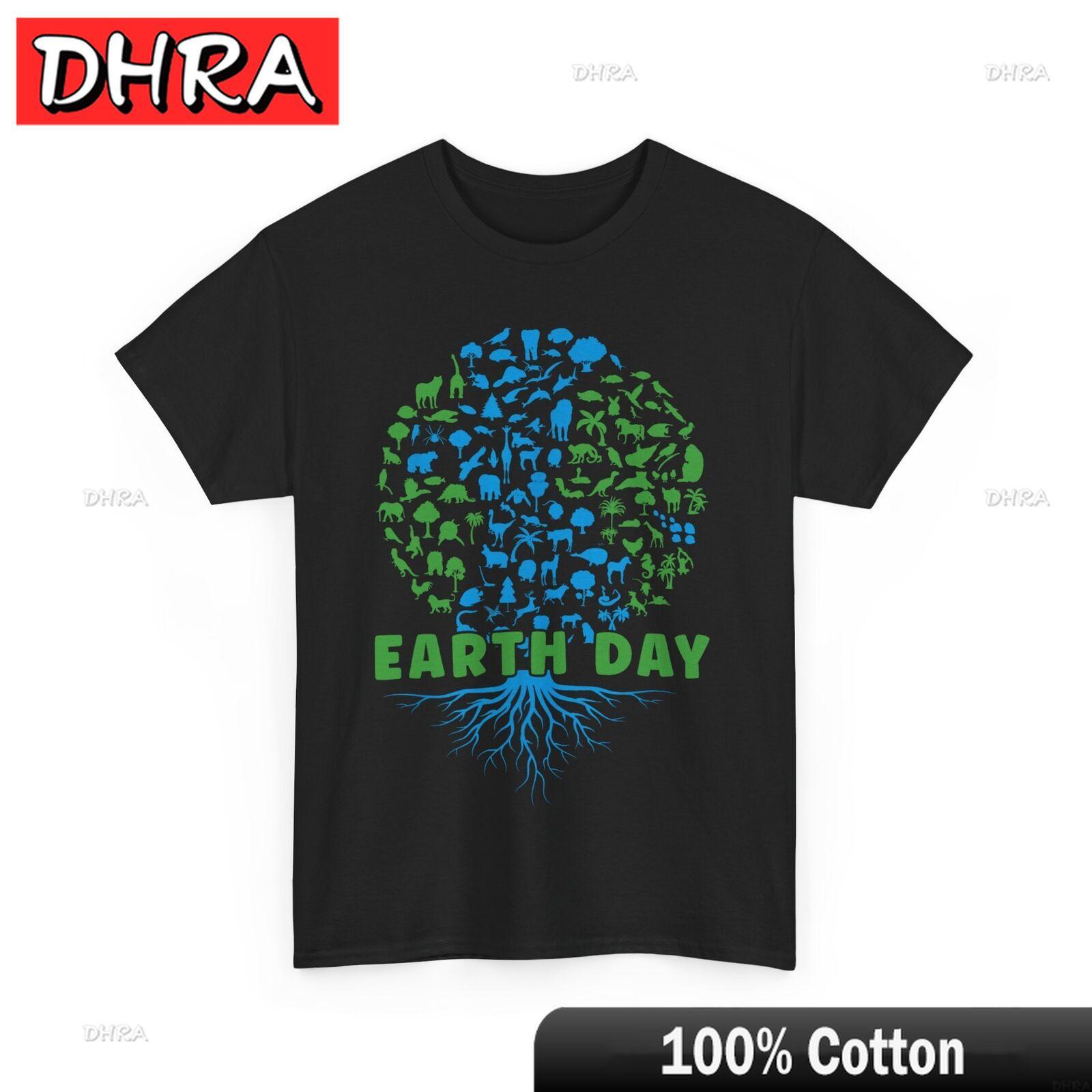 Earth Day Shirt 55th Earth Day Women Men 2025 Cute Shirt Short Sleeve Streetwear Funny Retro Red Creative Comfy Classic Casual S