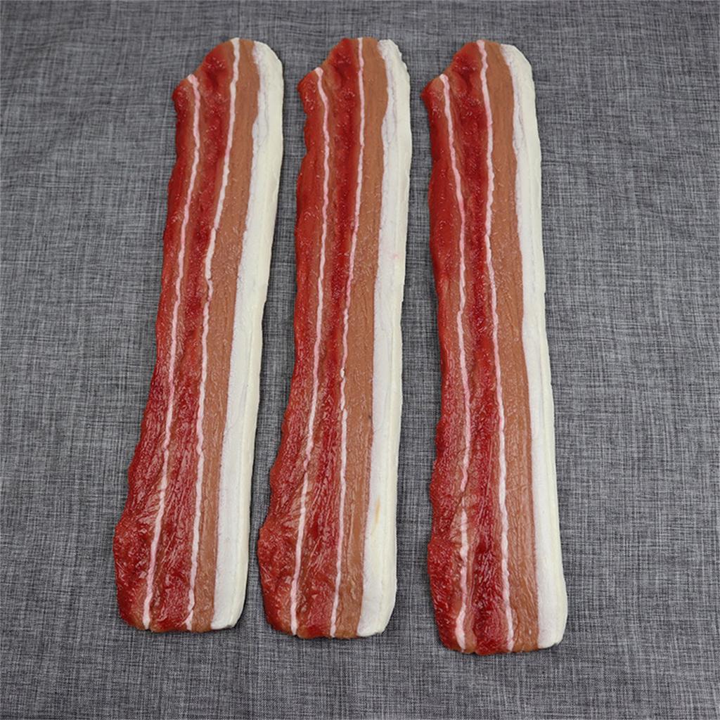 Eye Catching Simulated Pork Slices False Food Model Restaurant Shooting Props for Restaurants and Parties Photography