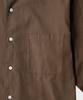 TAILDERN Miles Cotton Button Down Shirts Brown