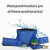 Double Sided Water Meter Insulation Cover Weatherproof 3 Way Sprinkler Valve Cover for Outdoor Winter Pipe Freeze Protection Mass Air Flow 3