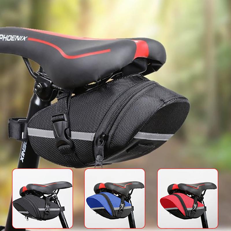 New Mountain Bike Bag Bicycle Tail Bag Road Bike Riding Seat Saddle Bag Accessories Bicycle Accessories