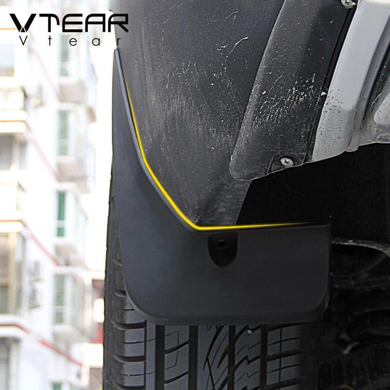 Vtear Fender Anti-Dirty Cover Accessories Flares Mud Flaps Anti-Spatter Trim Car Exterior Decoration Parts For Changan