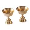 Butter Lamp Holder Brass Cup Tealight Candle Holder Tibetan Oil Lamp Buddhist Altar Supplies Candlestick Table Decors