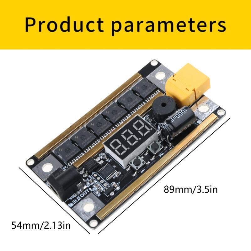 Portable Spot Welder Set, DIY Battery Storage Spot Welding Machine 12V Welder Solder Circuit Board Battery Storage