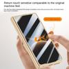 Electroplate Spring Hinged Plain Leather Tempered Glass Protect Case For Huawei Mate X7 HUAWEI MATE X7 All-inclusive Cover