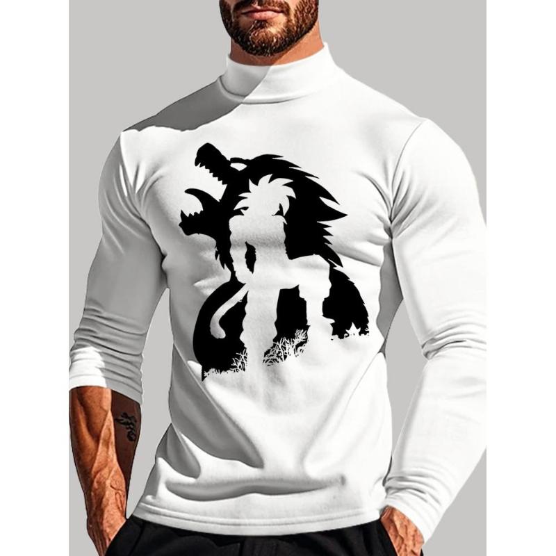 

Perfect for Cold Mornings & Dog Walks, Warm & Flexible, Men s Long Sleeve Top, Slim Fit XXL белый