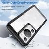 Handyhülle mit erhöhtem Rand für Huawei P60/P60 Pro, TPU+Acryl Handyhülle Sturzschutzhülle