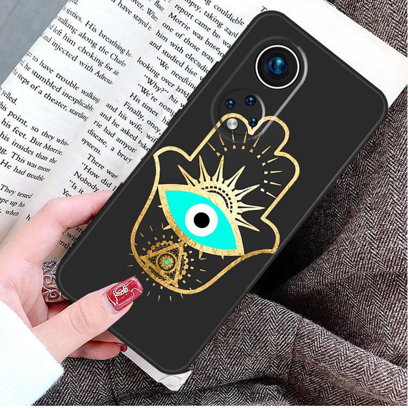 Evil Eye Hamsa Case For Honor Magic 6 Pro 50 70 90 X6 X7 X8 X9 X6a X7a X8a X9a X8b X9b Magic 5 Lite Cover