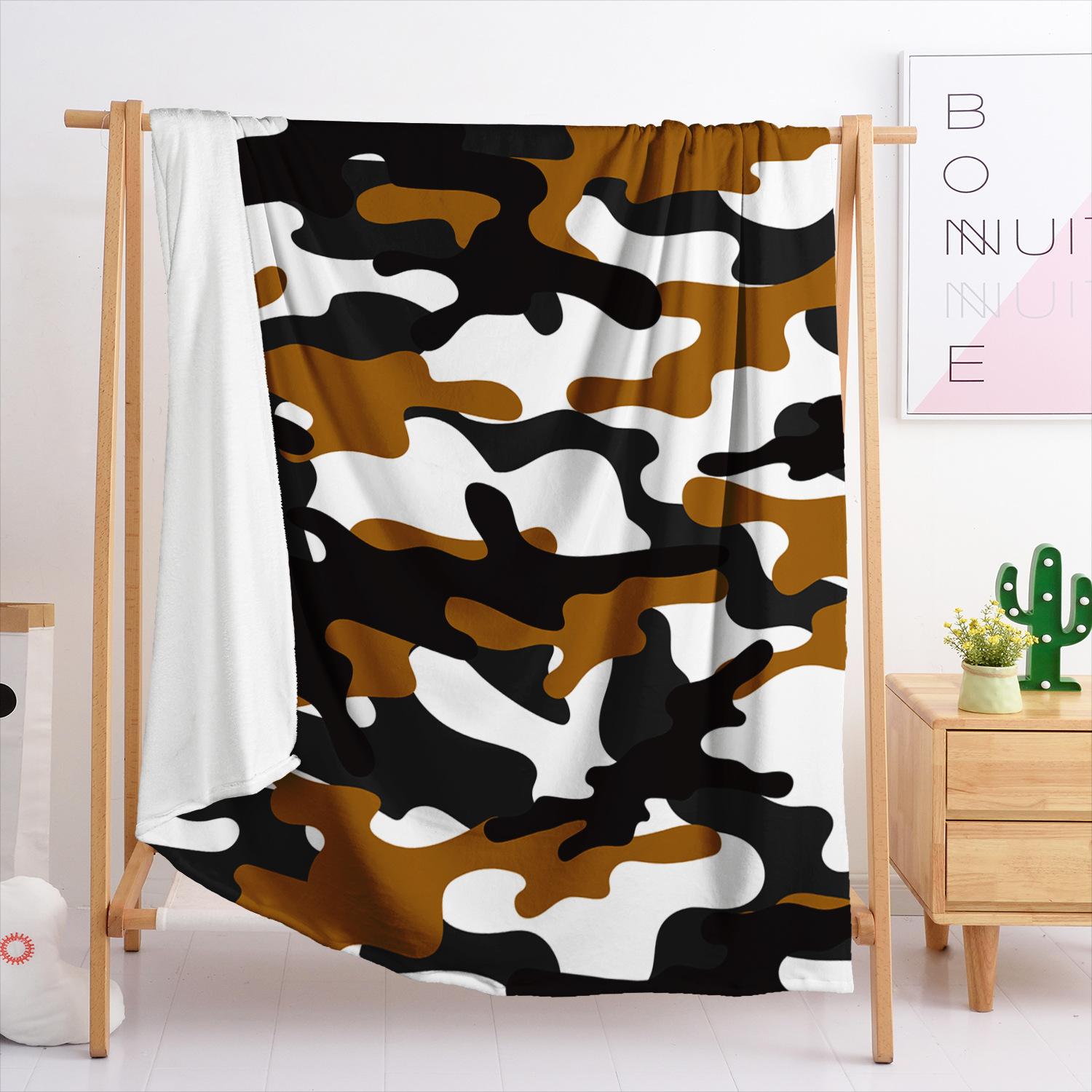 Одеяло Фланелевое Одеяло Животное Корова Подсолнух Корова 3D Цифровая Печать Покрывало Одеяло 120X90cm