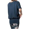 Machikaada Yoga Dolman Sleeve Long Size Yoga Fitness Long 6 Chrome Women's Top, T-Shirt, Length, 027, Wear, Gym, Wear, Cute, Stylish, Sleeves,