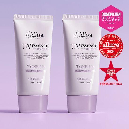 d'Alba Purple Tone-Up Sunscreen DUO (50ml+50ml)