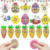 24 Paas Fidget Spinners, Mini Vinger Spinners, Bulk Paasei Vulmand Kleine Cadeautjes, Klaslokaal Prijzen voor Kinderen