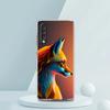 Cute Animal Fox Transparent Phone Case for Samsung Galaxy A16 A14 A12 A22 A24 A42 A03S A06 A50 A70 A20 A30 A40 Soft TPU Cover