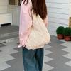 Vintage Tote Bag Large Capacity Vintage Knitted Tote Bag Minimalist Versatile Woven Bag, Suitable for All Seasons