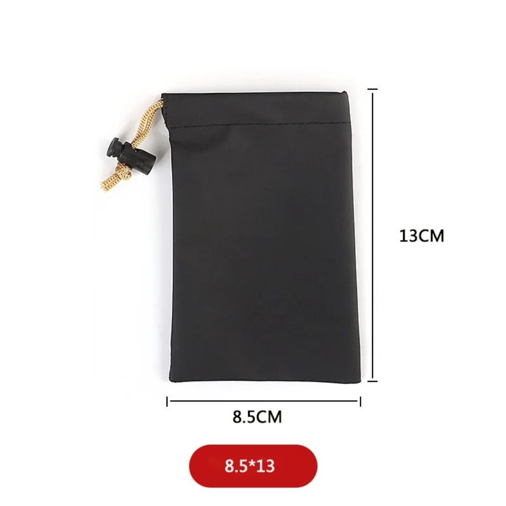 PU Leather Phone Storage bag Large Capacity Headphone Case Pouch Power Bank Case  Card Holder Bag